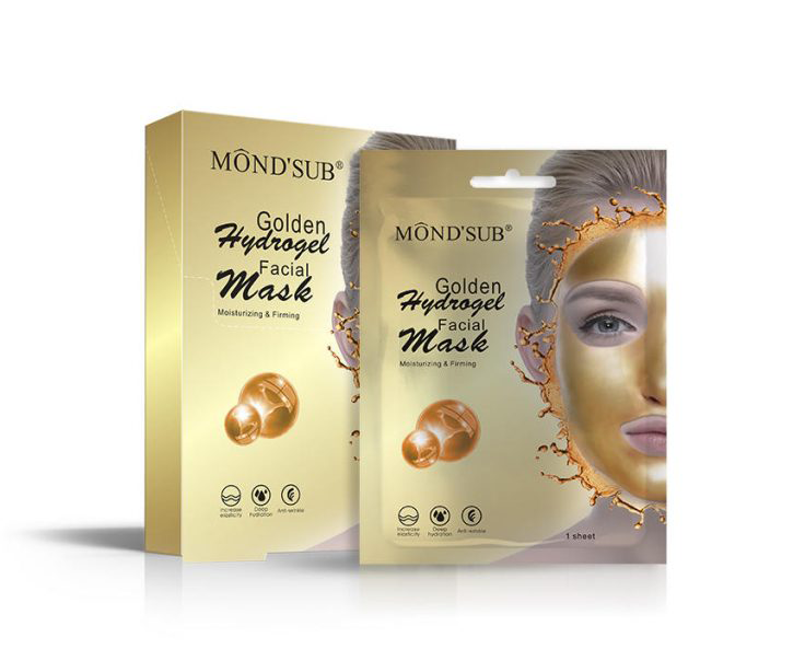 Golden Hydrogel Facial Mask