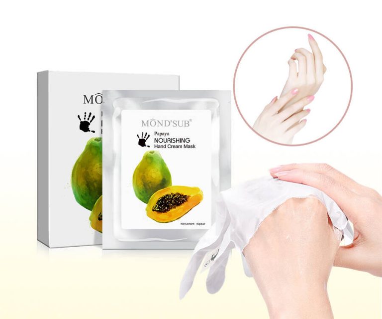 Papaya Nourishing Hand Cream Mask