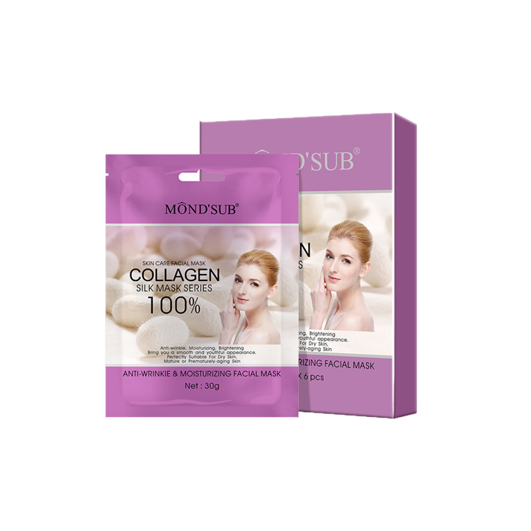 Anti wrinkle and moisturizing silk facial mask 1